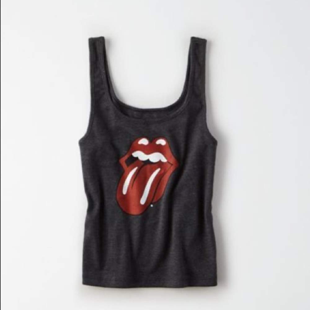 American Eagle Rolling Stones Tank